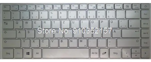 Main image of Keyboard For Teclast F6S German GR Silver