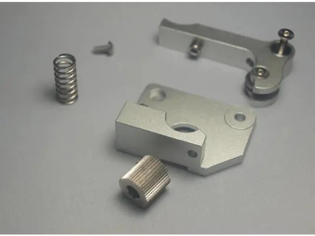 Alt view image 2 of 3 - /flashforge 3D Printer parts left hand aluminum metal MK9 Extruder Upgrading pack