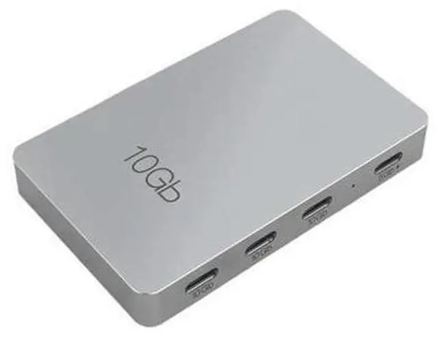 Main image of Docking Station Gray Aluminum Alloy USB3.2 Gen2 10Gbps 7-In-1 With PD 100W Charging Expansion Multifunction Hub