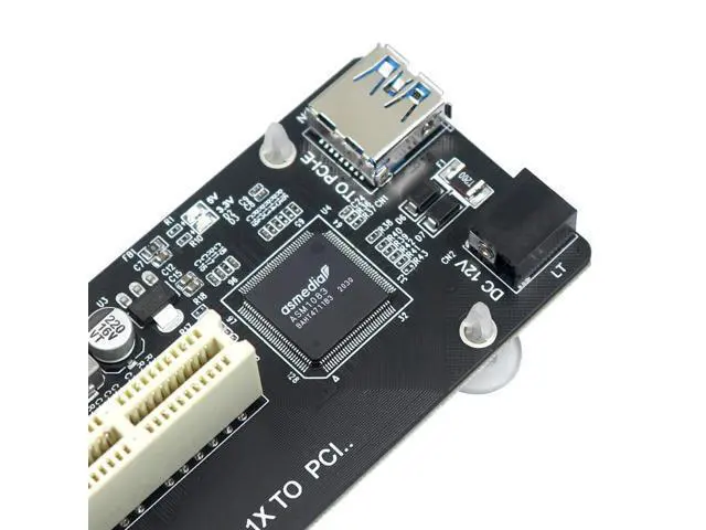 Alt view image 5 of 5 - PCI Adapter | Single/Dual Slot Converter with USB 3.0 Cable | Legacy Device Expansion for Audio Interfaces & Capture Cards