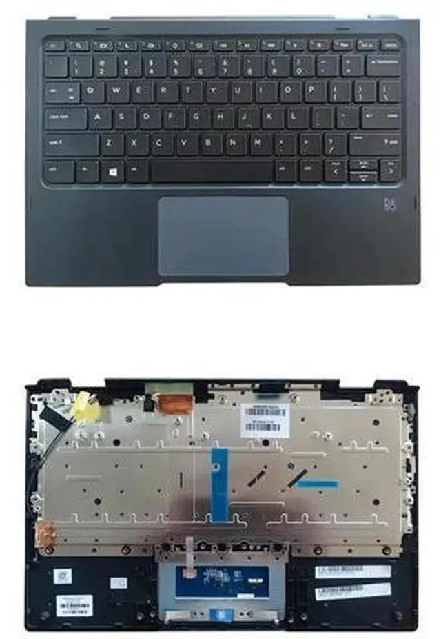 Main image of Keyboard For Elite X3 12inch 908273-001 With palmrest US Version With touchpad