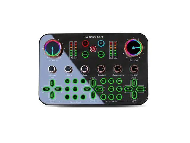 Main image of 600 Sound Card Professional Live Broadcast Equipment Audio Sound Card Mixer Mobile Phone Computer Universal