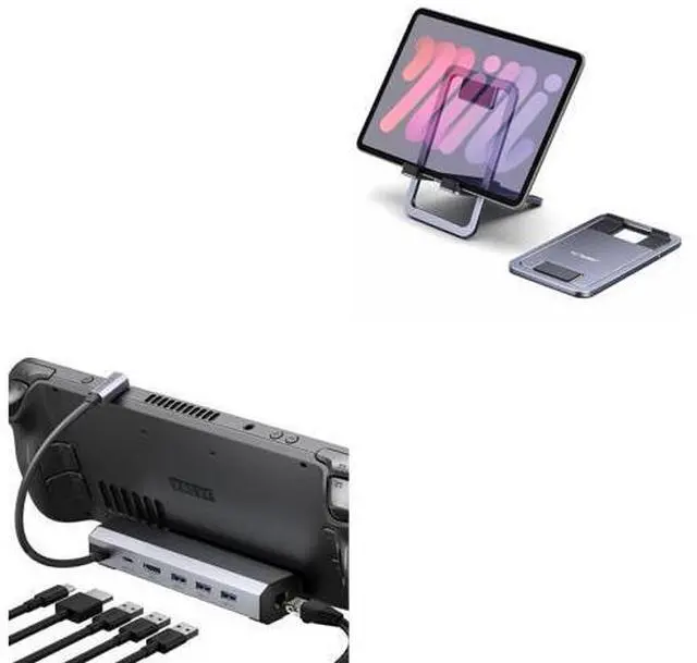 Main image of 5-in-1 Steam Deck Dock+Stand Bundle
