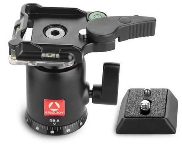 Alt view image 2 of 4 - Ballhead with Fine-Tuning Damping Spherical Mount for Dslr Camera Tripod Monopods with Quick Release