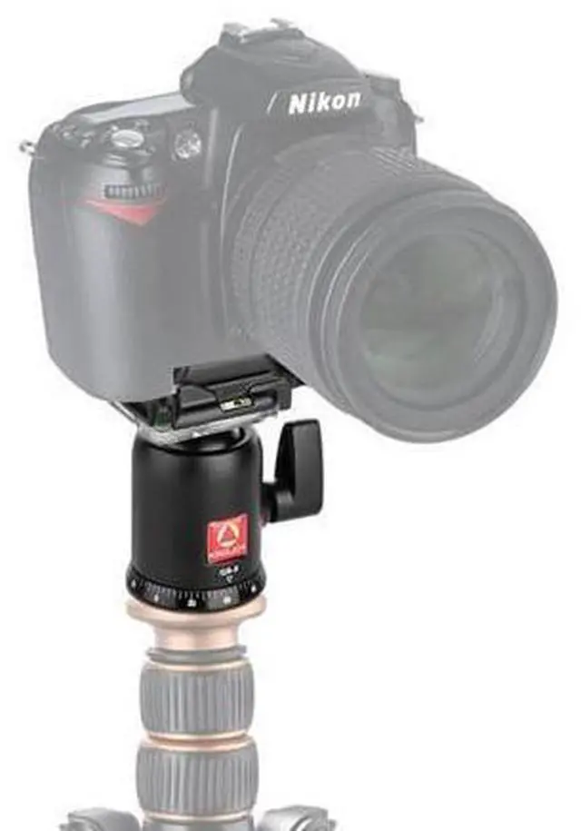 Alt view image 3 of 4 - Ballhead with Fine-Tuning Damping Spherical Mount for Dslr Camera Tripod Monopods with Quick Release