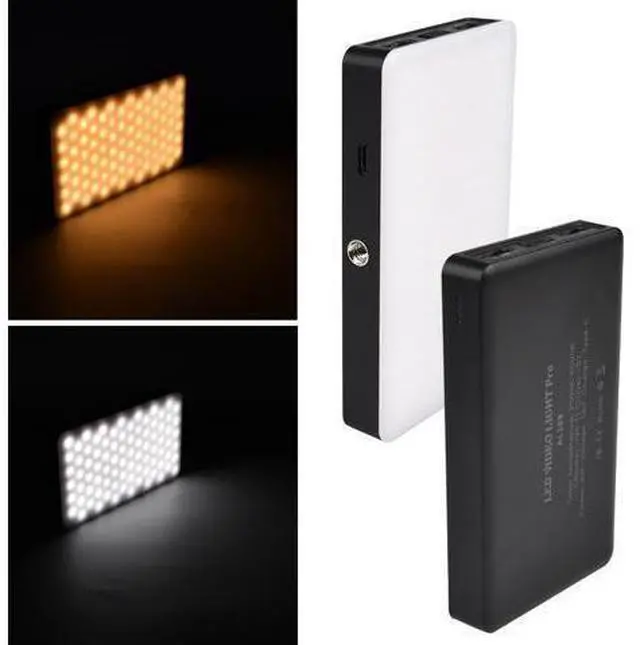 Main image of 168 Video Lighting On Camera Led Camera Light Fill Lights Panel Photographic Lighting for Camera & Video Bi-Color 2500-6500K