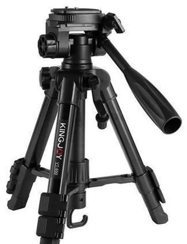 Main image of 850 Professional Tripod Stand with Quick Release Plate and Base Adjusted Extendable Lightweight Tripod for Camera