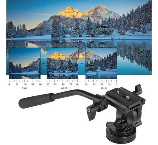 Main image of 6750 Damping Ball Head Tripod Ballhead with Quick Release for Camera Monopods 360 Horizontal-Rotating