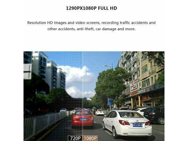 Alt view image 3 of 4 - 1080P Car DVR Dash Cam 170 Wide Angle Video Camera Night vision Recorder