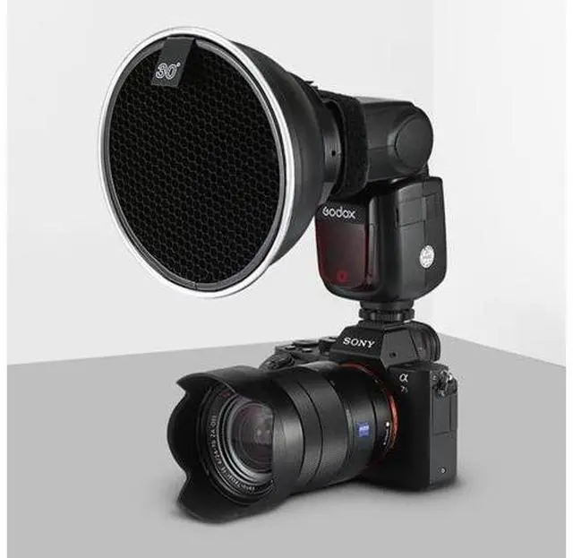 Alt view image 2 of 4 - Grid Softbox Flash Diffuser Softbox Photography Accessories for Photo Studio Kits On-Camera