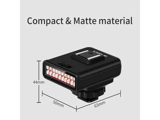 Alt view image 4 of 4 - 3 IR Night Vision LED Light USB Rechargeable Infrared Illuminator For Camera