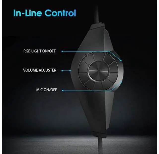 Main image of Xiberia V22 Gaming Headset for PC- Deep Bass 3D Surround Sound- USB Headphones with Noise Cancelling Microphone RGB Lights Plug & Play for Laptops Computers