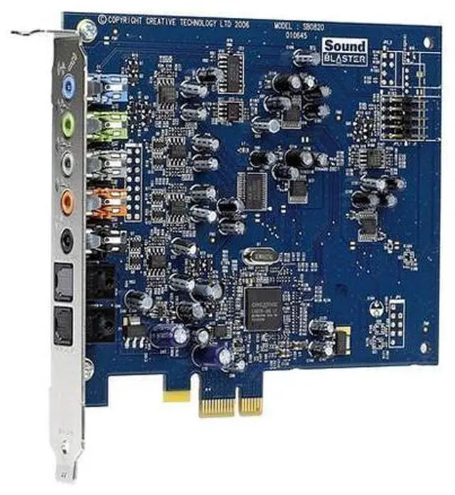 Main image of Creative Sound Blaster X-Fi Xtreme Audio 7.1 Channels 24-bit 96KHz PCI Express x1 Interface Sound Card