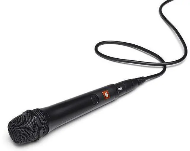 Main image of JBL PMB100: Wired Dynamic Vocal Mic with Cable, Black, JBLPBM100BLKAM
