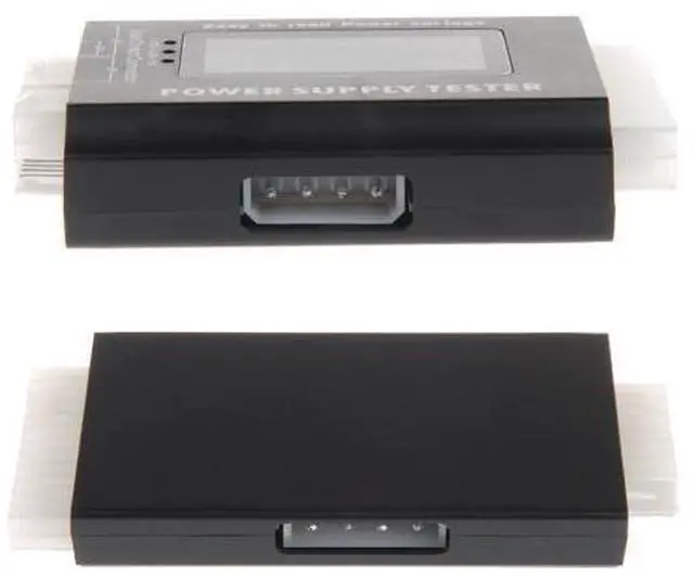 Main image of New Digital LCD PC Computer Power Supply Tester 20/24 Pin 4 PSU ATX SATA HDD Testers