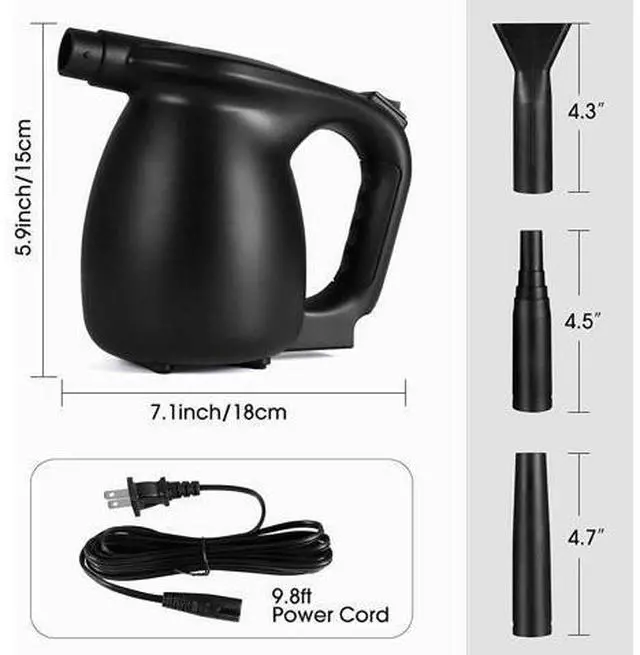 Main image of Air Blower for Computer - Electric Air Duster, CORN 600W High Power Portable Compressed Air Duster Cans for Laptop, PC,Computer, Car, Hairs, Crumbs, Scraps Cleaner