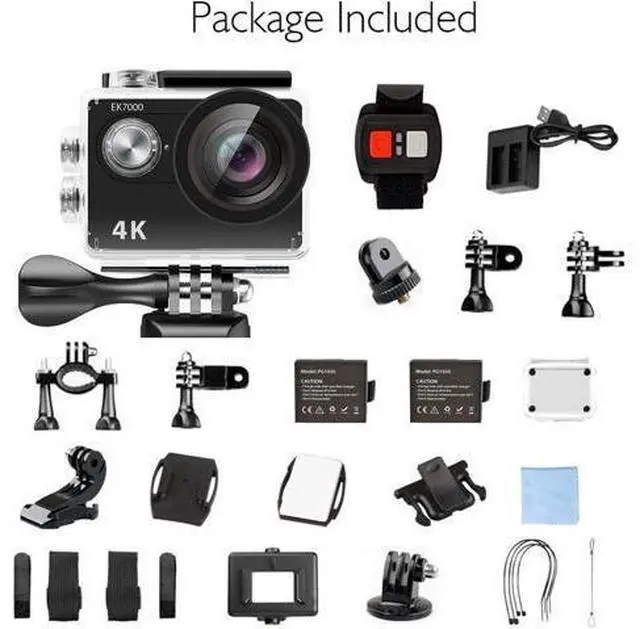 Main image of CORN 4K30FPS 20MP Action Camera Ultra HD Underwater Camera 170 Degree Wide Angle 98FT 4K WiFi Waterproof Camera Support External Microphone