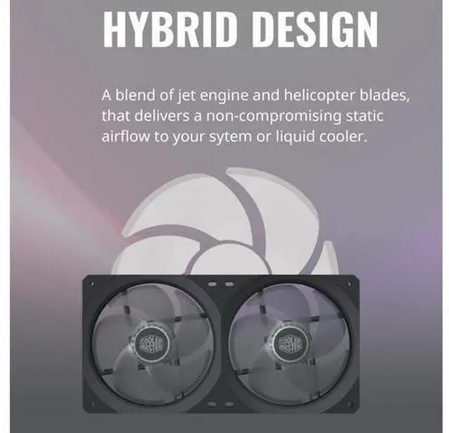 Main image of COOLERMASTER MFX-B2D2-18NPA-R1 MasterFan SF240R ARGB Fan