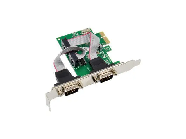 Alt view image 7 of 7 - DriverGenius 2-Port PCI Express PCIe RS232 Serial Host Controller Adapter Card - PCIe to Serial DB9 Compatiable with Windows & Linux