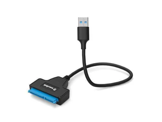 Alt view image 6 of 7 - SATA to USB 3.0 Adapter Cable SSD and HDD Hard Drive Connector 5Gbps Support SATA III UASP SSD/HDD Data Transfer