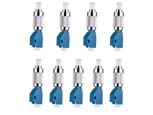 Alt view image 6 of 7 - fyboptwu - 9 pcs Visual Fault Locator Adapter FC Male to LC Female Adapter Optic Fiber Convertor Single Mode 9/125um Hybrid Optical Adapter Adapter Fiber Optical UPC Adapter Coupler