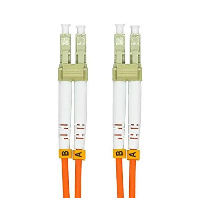 Alt view image 2 of 3 - 30Meters 100ft LC to LC Duplex 62.5/125 OM1 Multimode Fiber Optic Cable Jumper Optical Patch Cord LC-LC