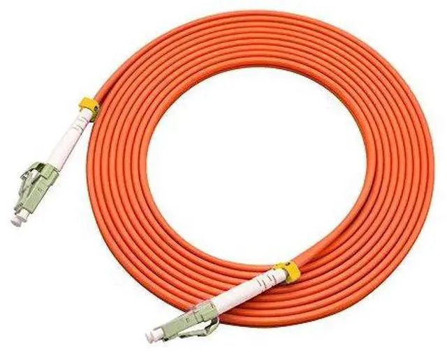 Alt view image 3 of 3 - 30Meters 100ft LC to LC Duplex 62.5/125 OM1 Multimode Fiber Optic Cable Jumper Optical Patch Cord LC-LC