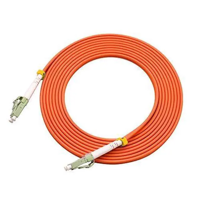 Alt view image 4 of 4 - 20Meters 65ft LC to LC Duplex 62.5/125 OM1 Multimode Fiber Optic Cable Jumper Optical Patch Cord LC-LC