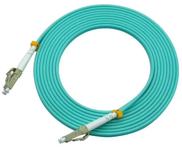Alt view image 3 of 4 - 30Meters 100ft LC to LC Duplex 50/125 10G OM3 Multi-Mode Fiber Optic Cable Jumper Optical Patch Cord LC-LC