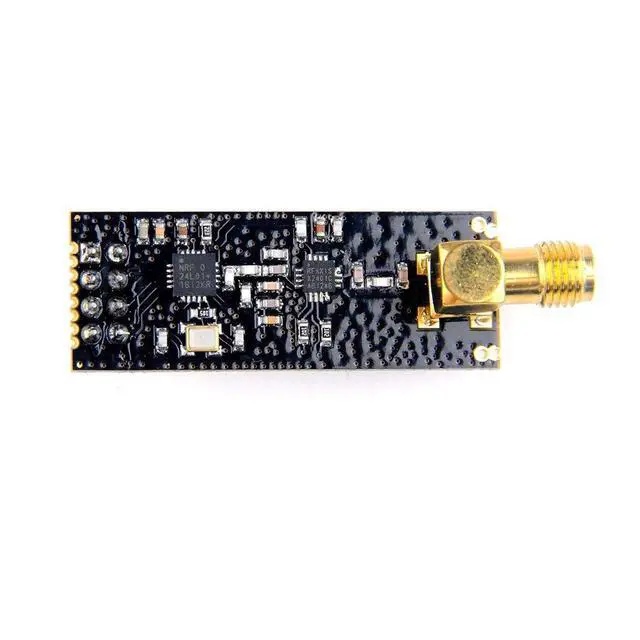 Alt view image 3 of 7 - 2pcs NRF24L01+PA+LNA Wireless Transceiver RF Transceiver Module with SMA Antenna 2.4G 1100m