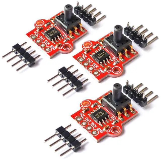 Main image of 3pcs Digital Barometric Pressure Sensor Module Air Pressure Module Liquid Water Level Controller Board 0-40KPa 3.3V-5V