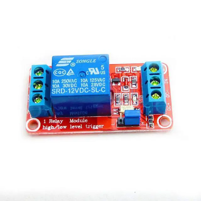 Alt view image 3 of 7 - 12V 1 Channel Relay Module with Optocoupler Isolation Support High or Low Level Trigger (Pack of 3)