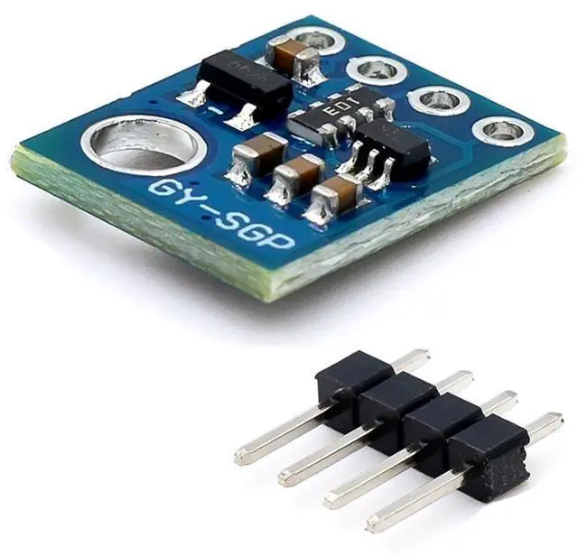 Alt view image 2 of 7 - SGP40 TVOC eCO2 CO2 Carbon Dioxide Sensor Formaldehyde Air Quality Monitoring Sensor Indoor Air Quality Gas Sensor Module GY- SGP40