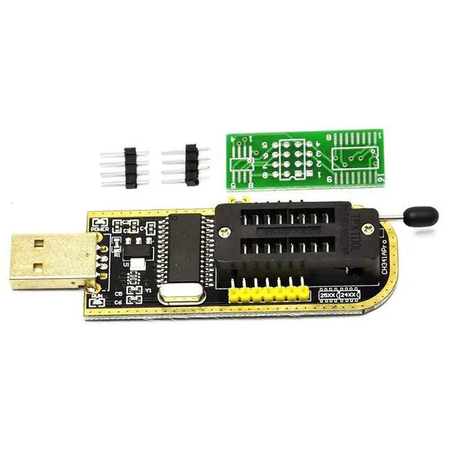 Alt view image 7 of 7 - CH341A STC Flash 24 25 EEPROM BIOS Writer USB Programmer SPI USB to TTL