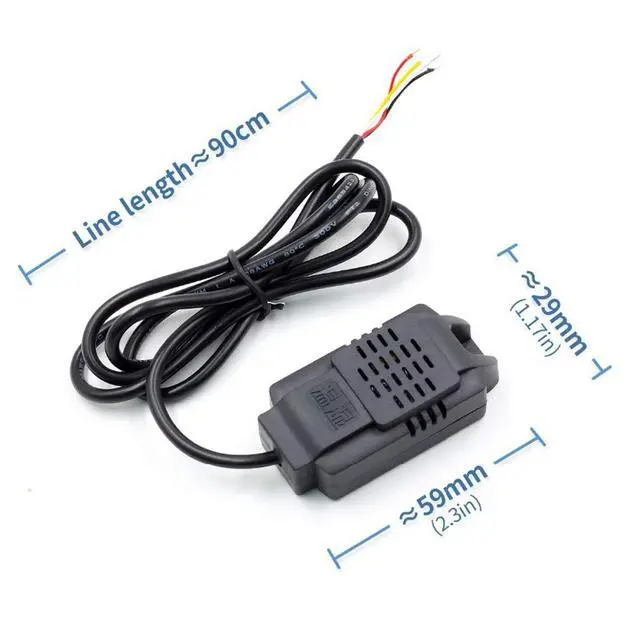 Alt view image 6 of 7 - RS485 SHT20 Temperature Humidity Sensor Module High Precision Temperature Humidity Monitor Transmitter Sensor Probe Compatible to Modbus with 1M Lead