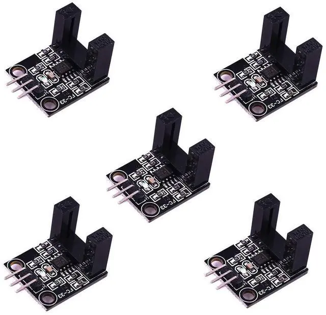 Main image of 5pcs LM393 Correlation Photoelectric Sensor Opposite-type Infrared Count Sensor