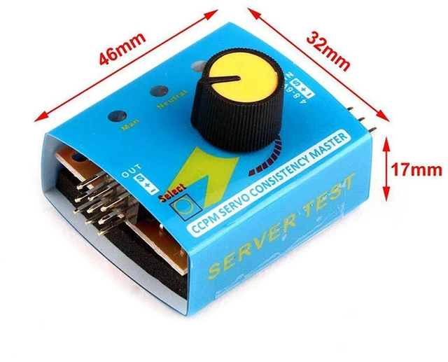 Alt view image 3 of 4 - 3pcs RC Servo Tester 3CH Digital Multi ECS Consistency Speed Controller Checker