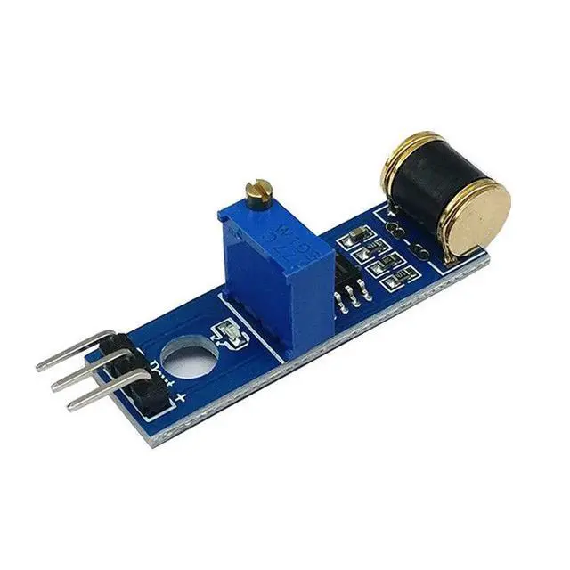Alt view image 2 of 7 - 2pcs 801S Vibration Sensor Module Vibration Model Analog Output Adjustable Sensitivity