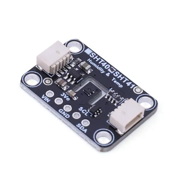 Alt view image 3 of 7 - SHT41 Temperature Humidity Sensor Module IIC I2C 3.3V-5V Compatible with Stemma QT Qwiic for Air Quality Monitoring Automatic Control Appliances