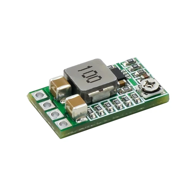 Alt view image 3 of 6 - 10pcs Mini DC-DC 12-24V to 5V 3A Step Down Buck Power Module Fixed Voltage Outpu