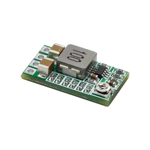 Alt view image 4 of 6 - 10pcs Mini DC-DC 12-24V to 5V 3A Step Down Buck Power Module Fixed Voltage Outpu