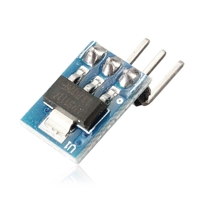 Alt view image 3 of 5 - 10pcs AMS1117-3.3 DC-DC Step-Down Power Module AMS1117-3.3V Buck Module LDO 800M