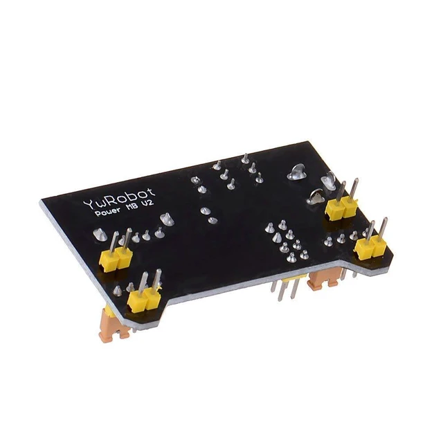 Alt view image 2 of 4 - 5pcs 3.3V 5V Power Supply Module for MB102 102 Prototype Breadboard DC 6.5-12V o