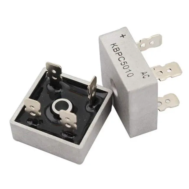 Alt view image 7 of 7 - 10pcs KBPC5010 Diode Bridge Rectifier Diode 50A 1000V KBPC 5010 Power Rectifier Diode Electronic Components