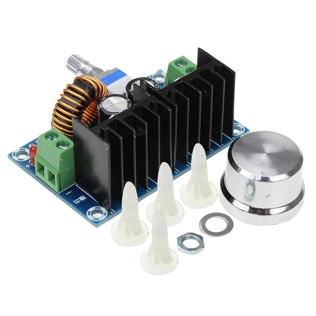 Alt view image 4 of 6 - 2pcs XL4016 DC-DC 4-40V to 1.25-36V Step Down Buck Converter Power Supply Module