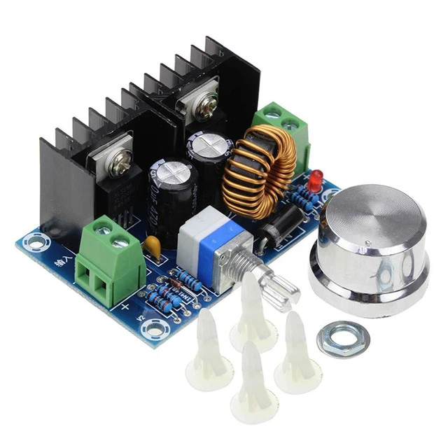 Alt view image 3 of 6 - 2pcs XL4016 DC-DC 4-40V to 1.25-36V Step Down Buck Converter Power Supply Module