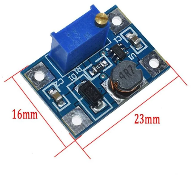 Alt view image 3 of 5 - 5PCS SX1308 DC-DC Step up Power Module Adjustable Booster Module Big Current 2A
