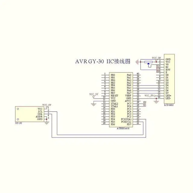 Alt view image 5 of 7 - GY-30 BH1750FVI Digital Light Intensity Sensor Module