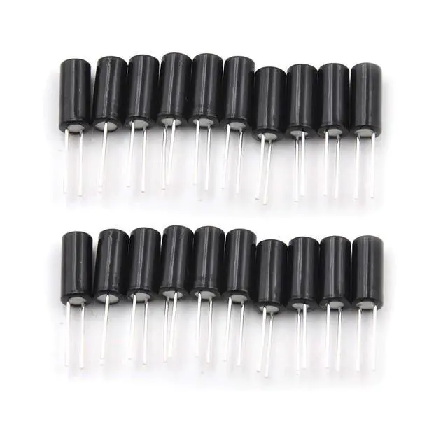 Alt view image 4 of 6 - 100pcs SW520D Vibration Sensor Metal Ball Tilt Shaking Switch 5.2 * 11.5 SW-520D Tilt Shaking Position Switches