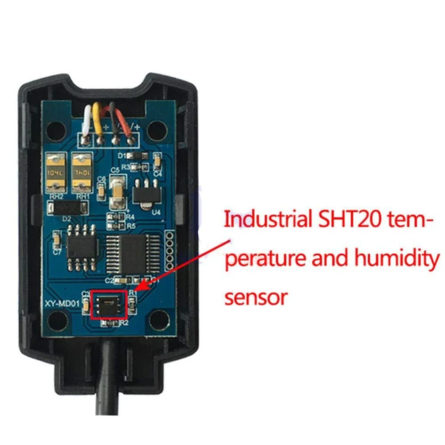 Alt view image 5 of 7 - RS485 SHT20 Temperature Humidity Sensor Module High Precision Temperature Humidi